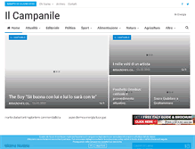 Tablet Screenshot of ilcampanile.info